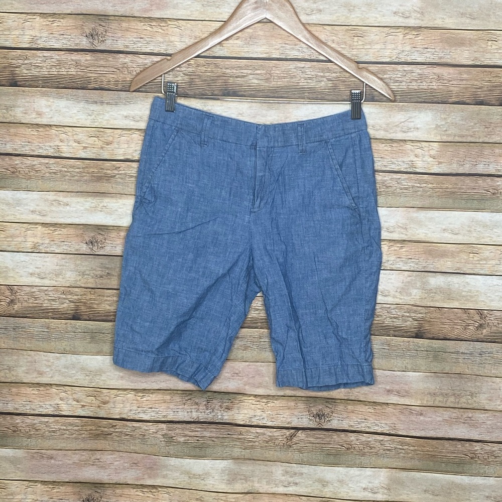 Gap| Bermuda Shorts| Blue| Size 0